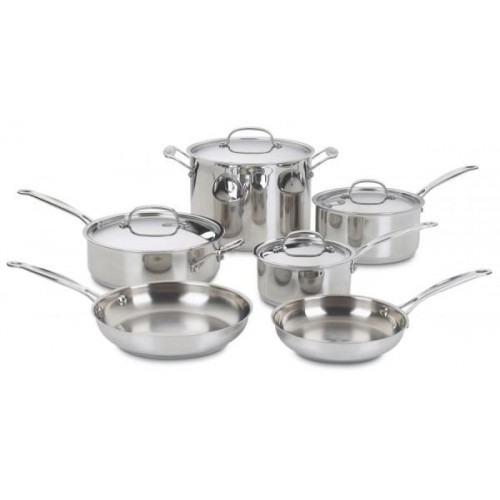 Chef's Classic 10-Piece Cookware Set