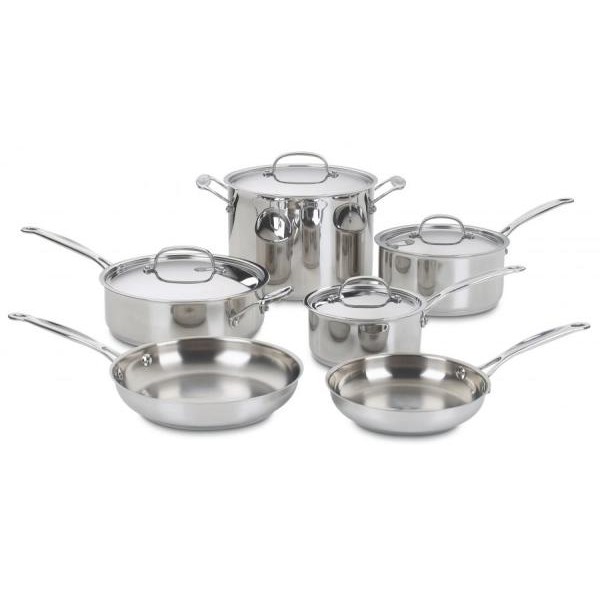 Chef's Classic 10-Piece Cookware Set