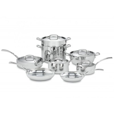 French Classic Tri-Ply 13-Piece Cookware Set